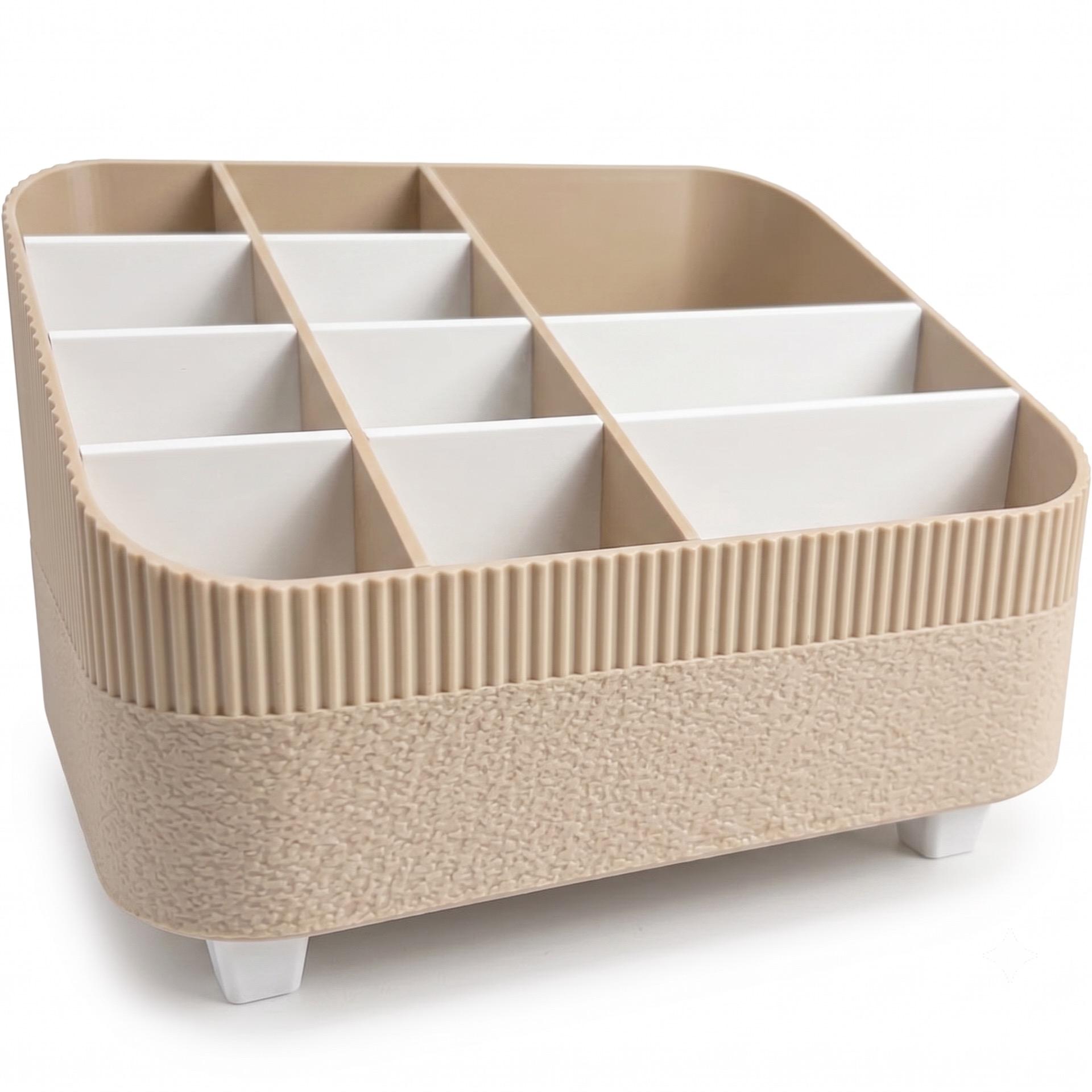Organizador De Accesorios Girly | Escritorio, Autos, Recámaras — Beige