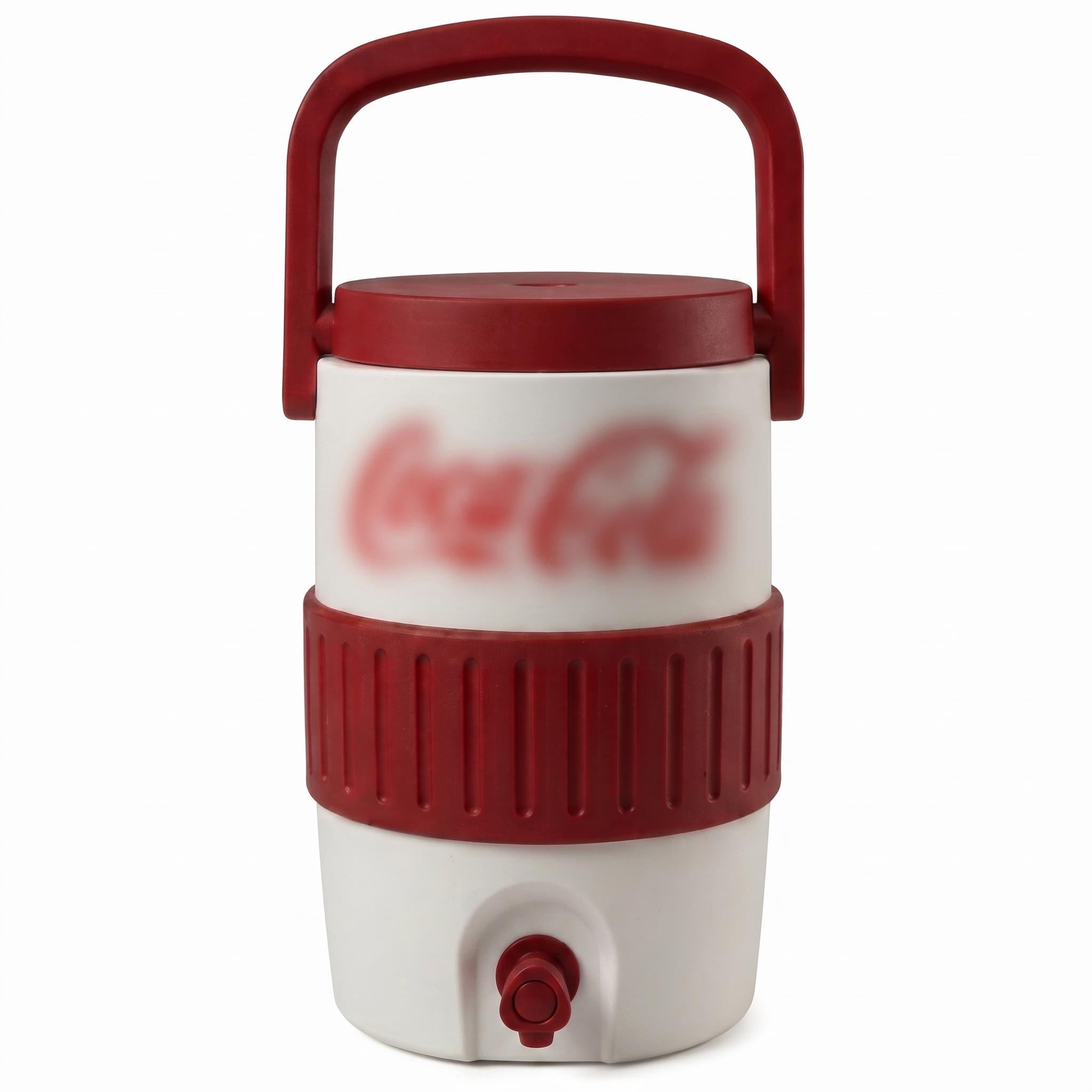 Porta Latas Vaso Térmico Coquish 355ml con Popote de Acero Inoxidable — Blanco